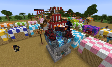 マイクラ夏祭り