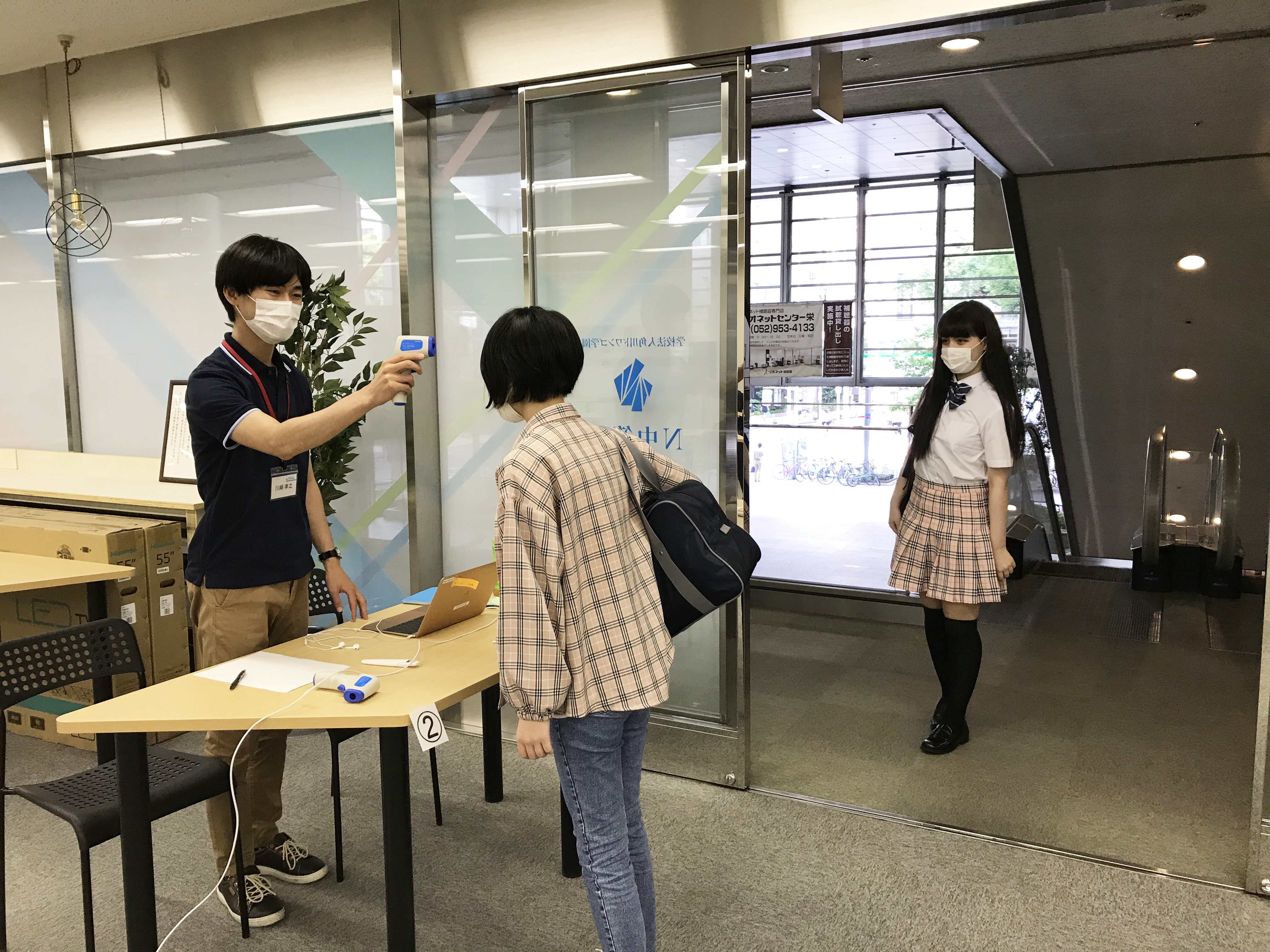 待望のキャンパス通学が再開!感染予防対策に取り組んでいます